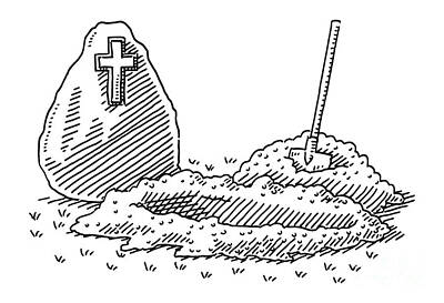 Graveyard Drawings