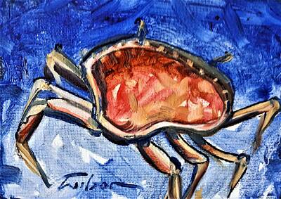 Painting - Dungeness crab  by Ron Wilson