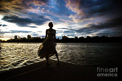  Photograph - Lady of Lady Bird Lake A by Eye of Arius