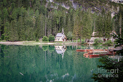  Photograph - Lake Church by Mirko Chianucci