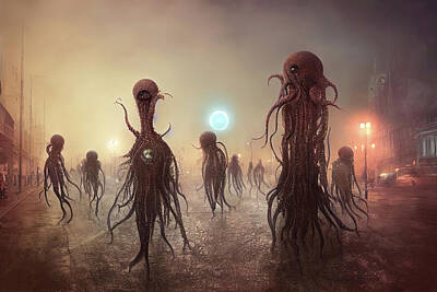 Hp Lovecraft Digital Art