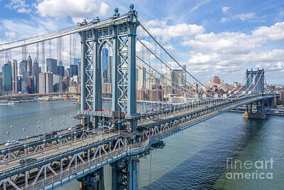  Photograph - Manhattan Bridge, NYC by Petr Hejl