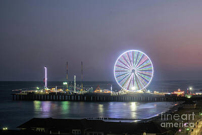  Photograph - Reflections of Atlantic City  by Paul Watkins