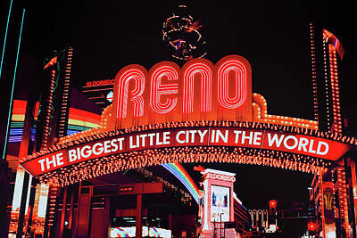 Reno Skyline Art