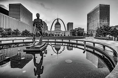 St. Louis Arch With Old Courthouse Photograph by Panoramic Images - Fine  Art America