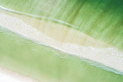  Photograph - Sandbar Surf by Kurt Lischka