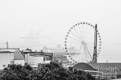  Photograph - Seattle Haze A by Eye of Arius