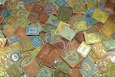  Photograph - Stamp Collection by Sarajane Helm