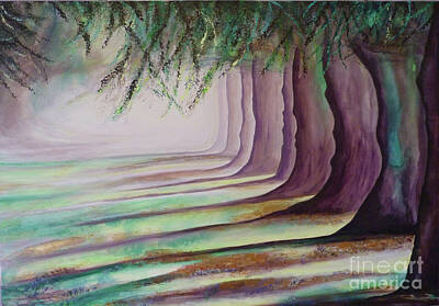  Painting - Woodland Wander by Sara Semple