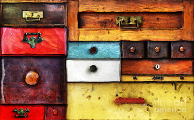 Drawers Mixed Media