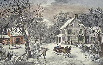The Old Homestead Paintings Fine Art America