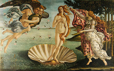 The Birth Of Venus Art Prints