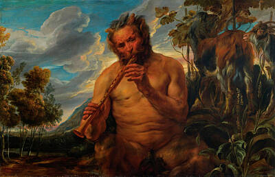 Designs Similar to Satyr Playing the Pipe #4