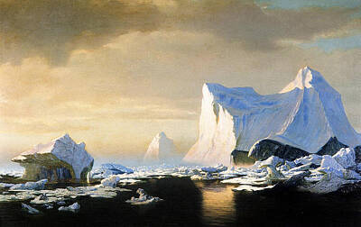 Designs Similar to Icebergs by William Bradford