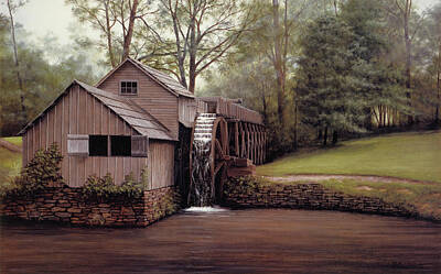 Mabry Mill Paintings