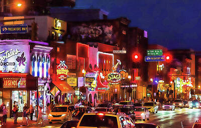 Downtown Nashville Paintings