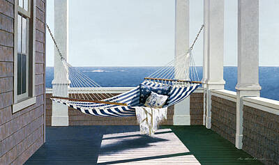 Hammock Paintings Art Prints