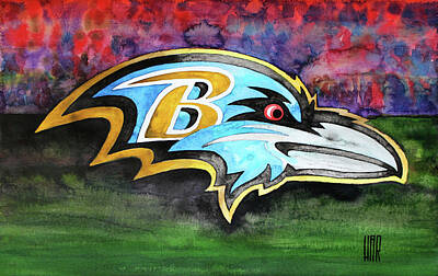 Designs Similar to Baltimore Ravens Football
