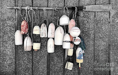  Photograph - Lobster Buoys by Peter Tompkins