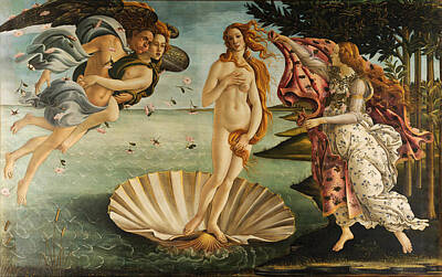 Birth Of Venus Digital Art