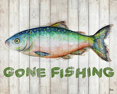Gone Fishing Art Prints | Fine Art America