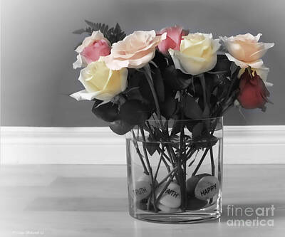 Roses In Vase Photos