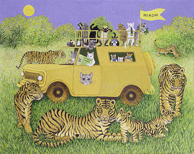 Designs Similar to Cat Safari  by Pat Scott