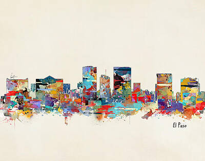 El Paso Skyline Art