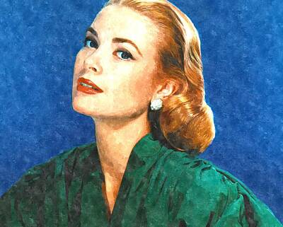 Grace Kelly Paintings