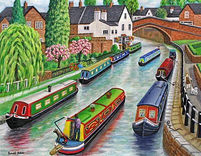 Narrowboats Paintings
