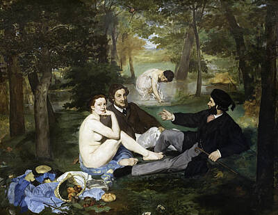 Designs Similar to Manet Luncheon, 1863 by Granger