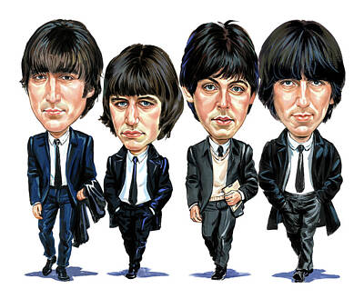 The Fab Four Paintings