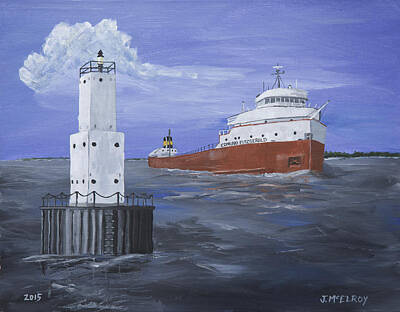 Lighthouse Wall Decor Original Artwork