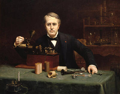 Thomas Alva Edison Paintings