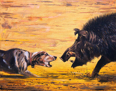 Catahoula Dog Paintings