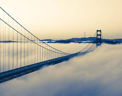  Photograph - Ville de brouillard by Denise Cottin