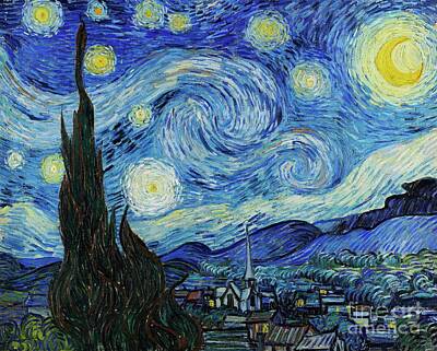 Sun Moon Stars Paintings Fine Art America