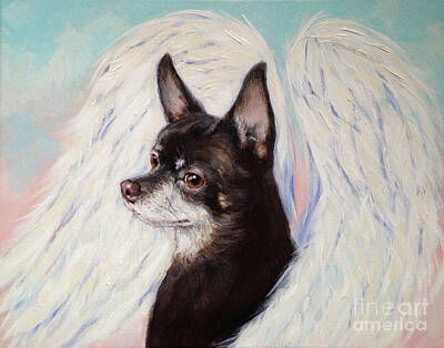 Dog And Angel Original Artwork