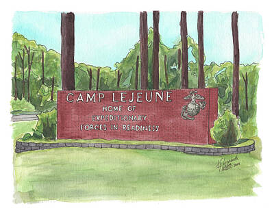 Camp Lejeune Art
