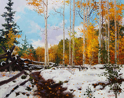 Snow Framed Paintings