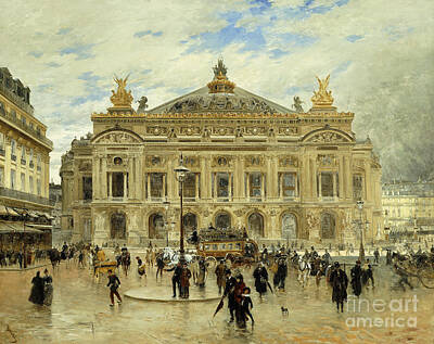 Paris Opera House Art