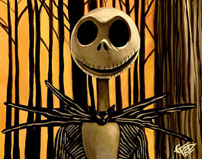 Jack Skelington Paintings