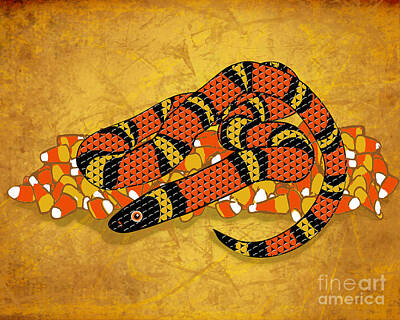 Mexican Corn Snake Digital Art