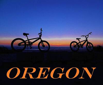  Photograph - Oregon Bikes 2 by Gallery Of Hope 