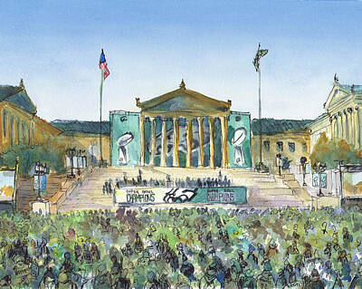 Philadelphia Champion - Rocky Art Prints