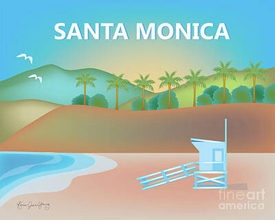 Santa Monica Digital Art