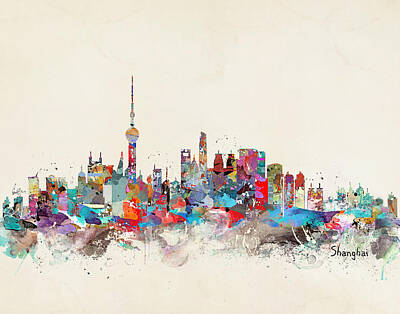 Urban Shanghai Art Prints