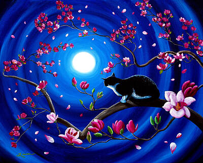 Japanese Cat Art Prints | Fine Art America
