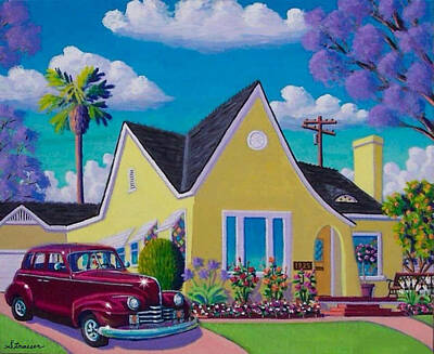  Painting - Vintage Digs by Frank Strasser