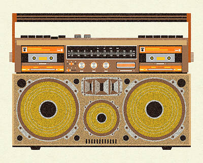 Boom Box Art Prints